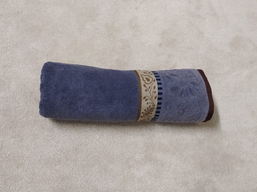 toalla enroscada